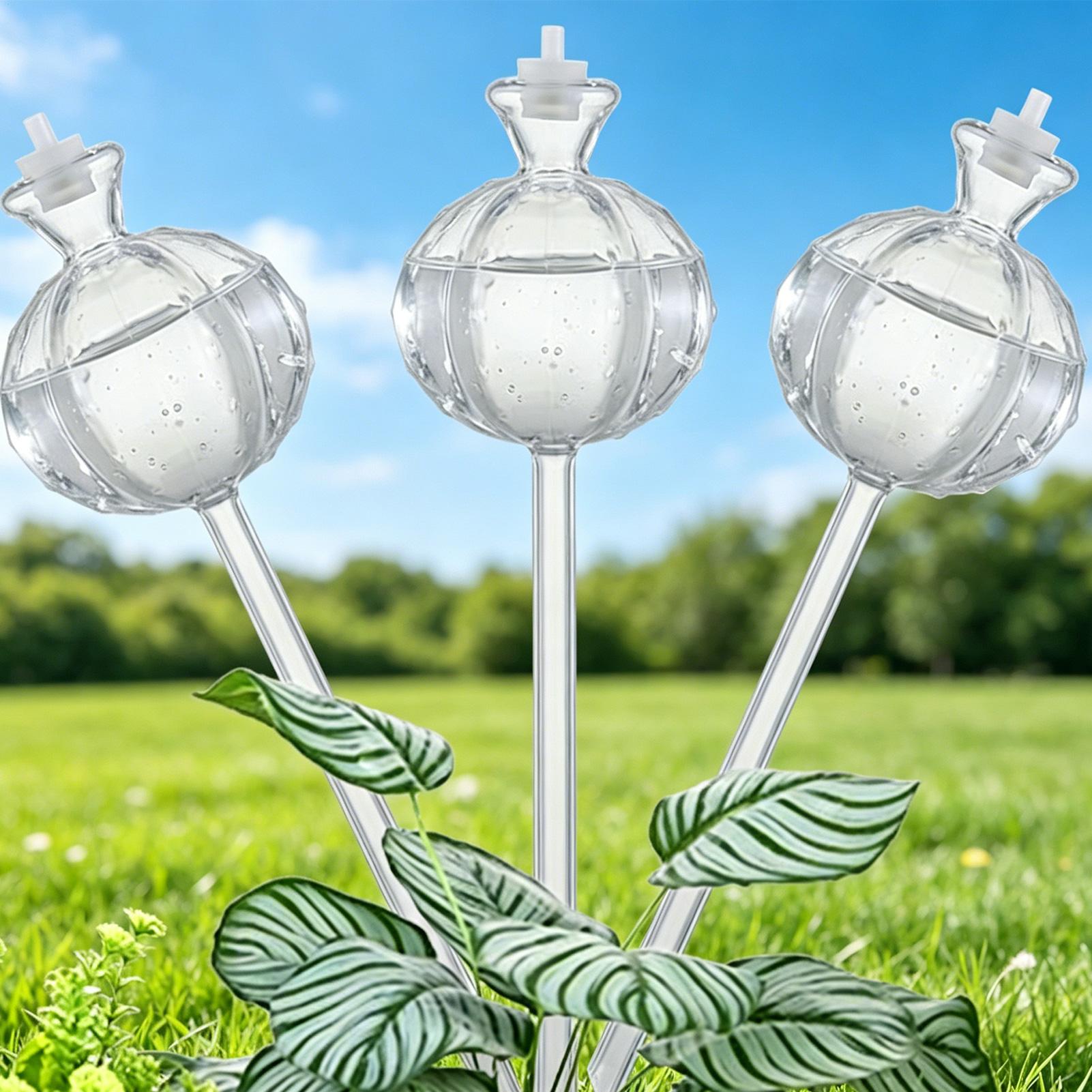 Plant Watering Globe - Globi Autoirriganti 3 Pezzi a Rilascio