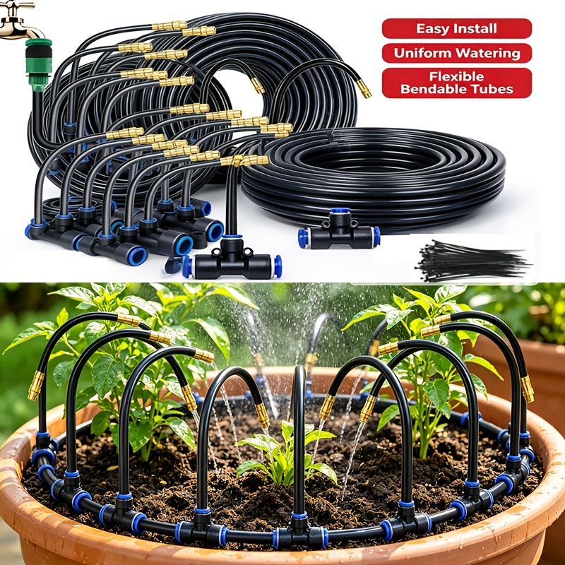 Smart Garden Sprinkler - Kit Universale di Irrigazione Automatica 5-20M