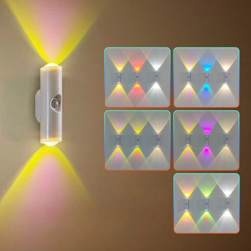 Smart Garden Usa - Lampada da parete ricaricabile con sensore