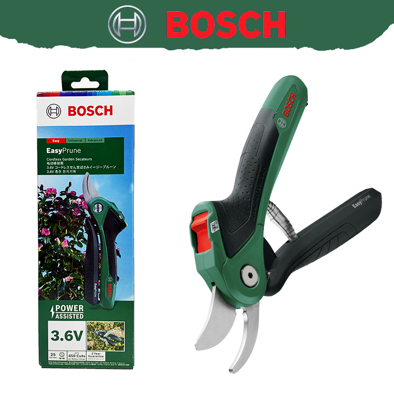 Smart Garden Bosch - Forbici da Potatura Elettriche Ricaricabili Bosch
