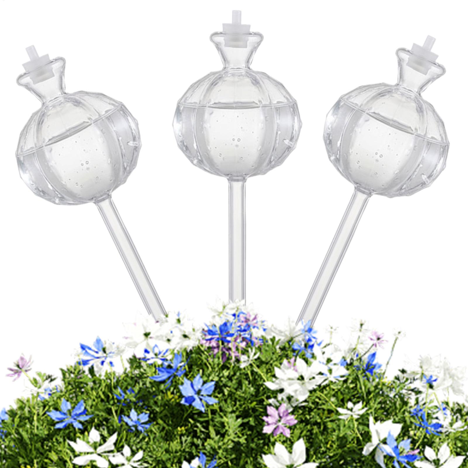 Plant Watering Globe - Globi per irrigazione piante con picchetti,