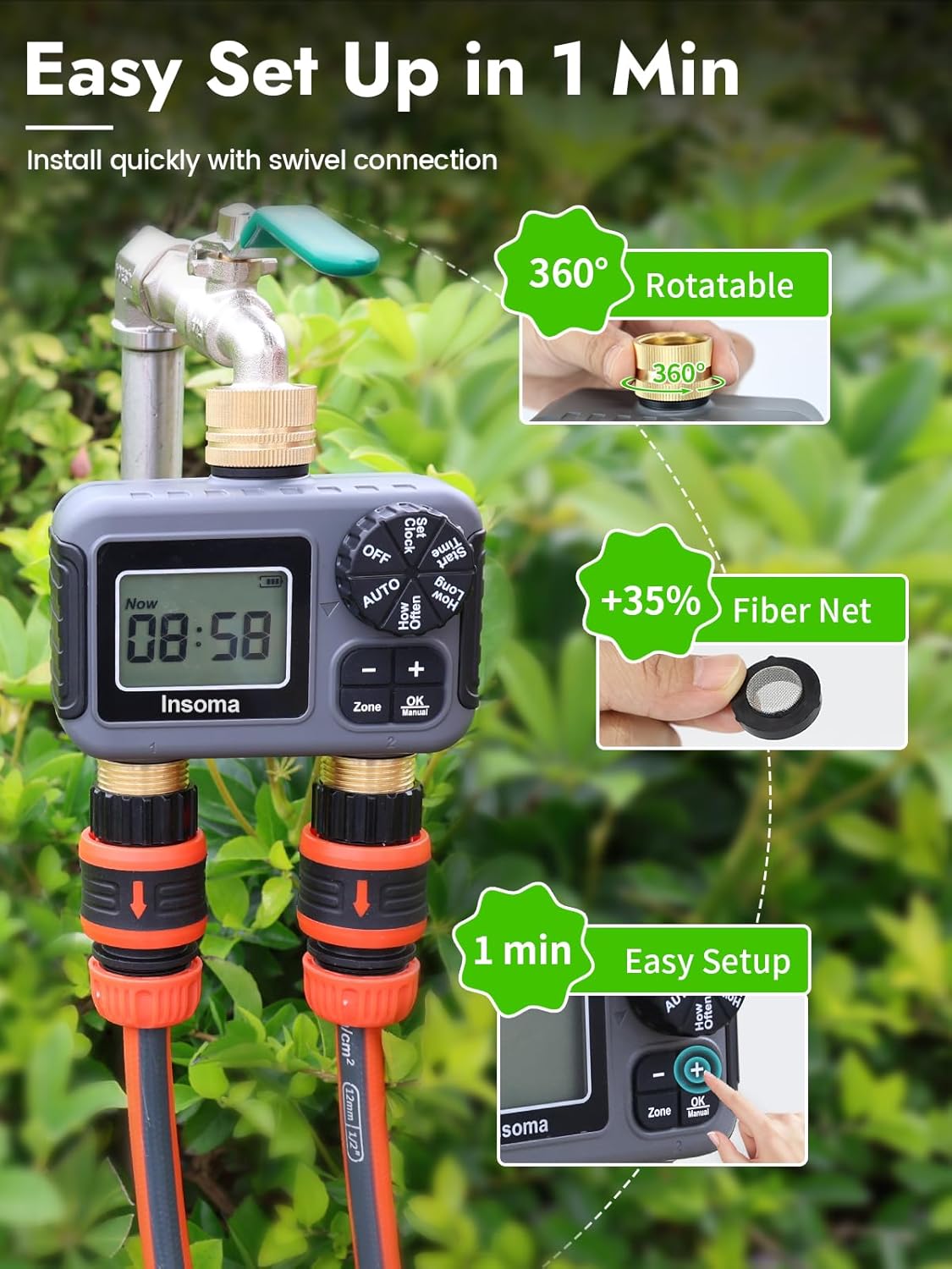 Sistema di irrigazione intelli - Smart Garden Keeper recensione e prezzo
