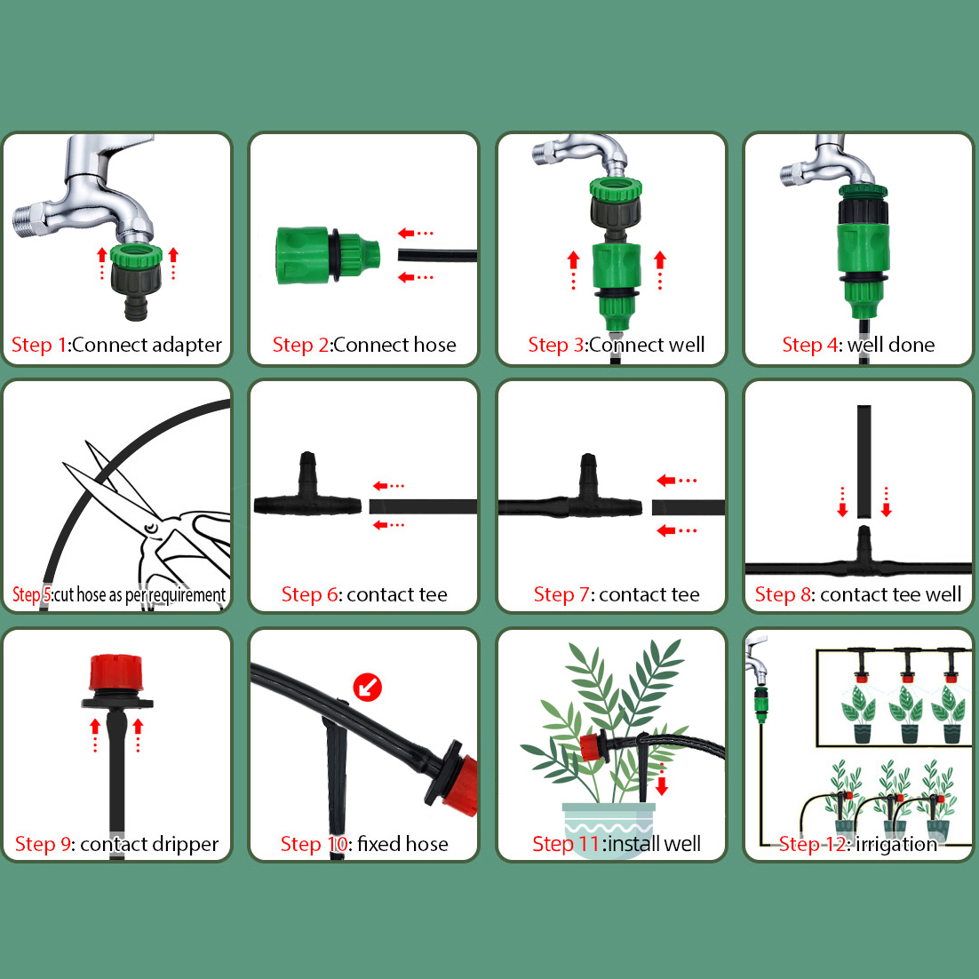 Serra 15M-30M sistema di irrig - Smart Garden Sprinkler recensione e prezzo