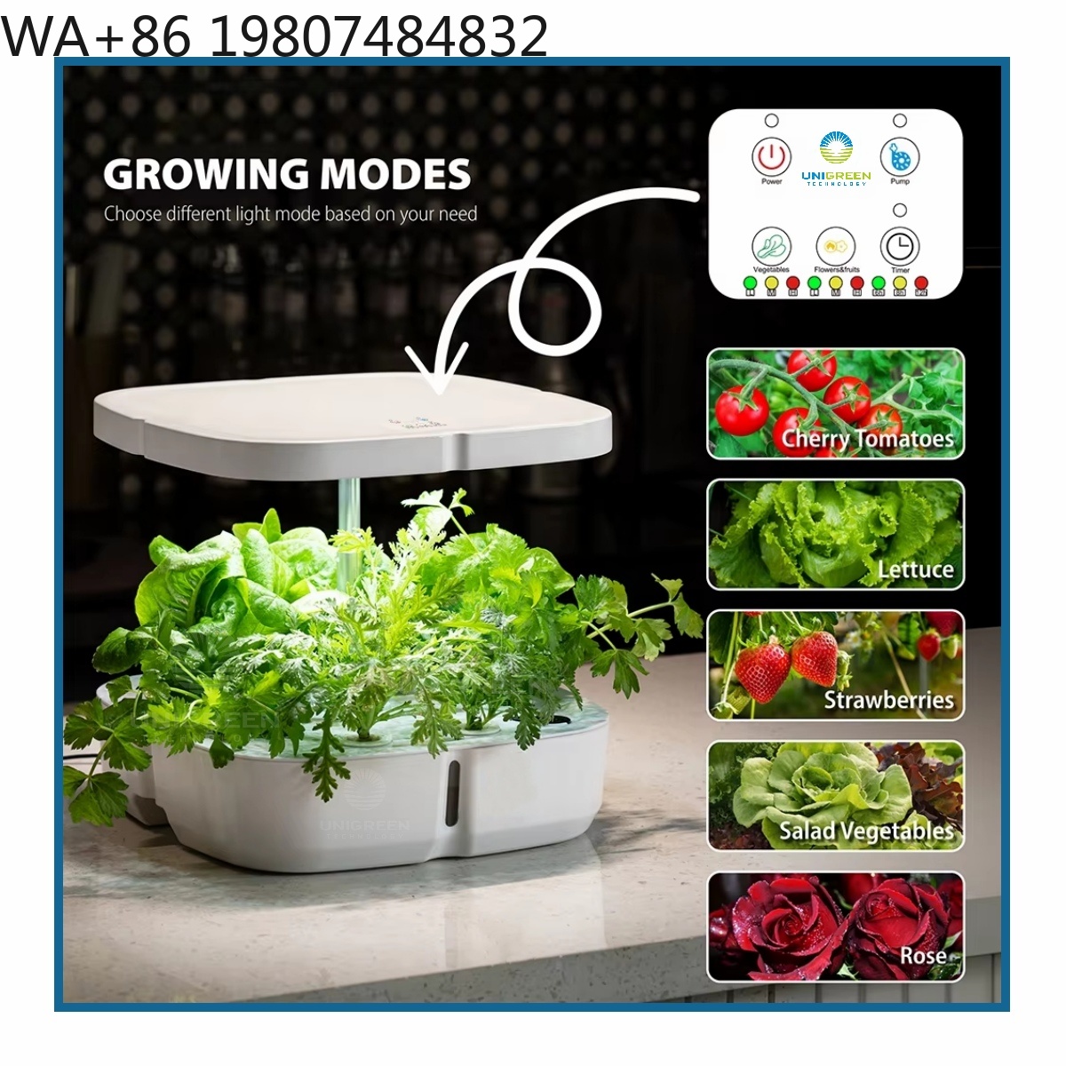 Mini serra idroponica a 8 post - Hydroponic Grow Pod recensione e prezzo