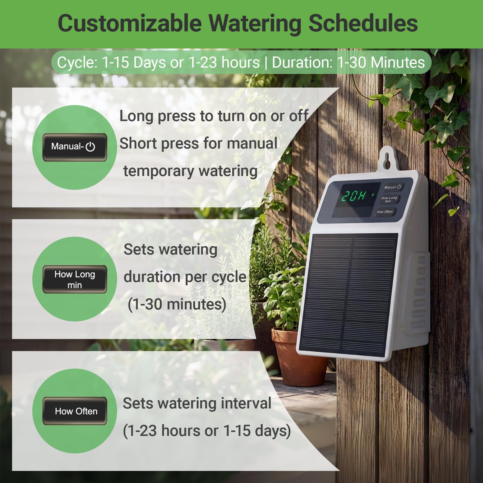 Sistema di irrigazione solare  - Smart Garden Sprinkler recensione e prezzo