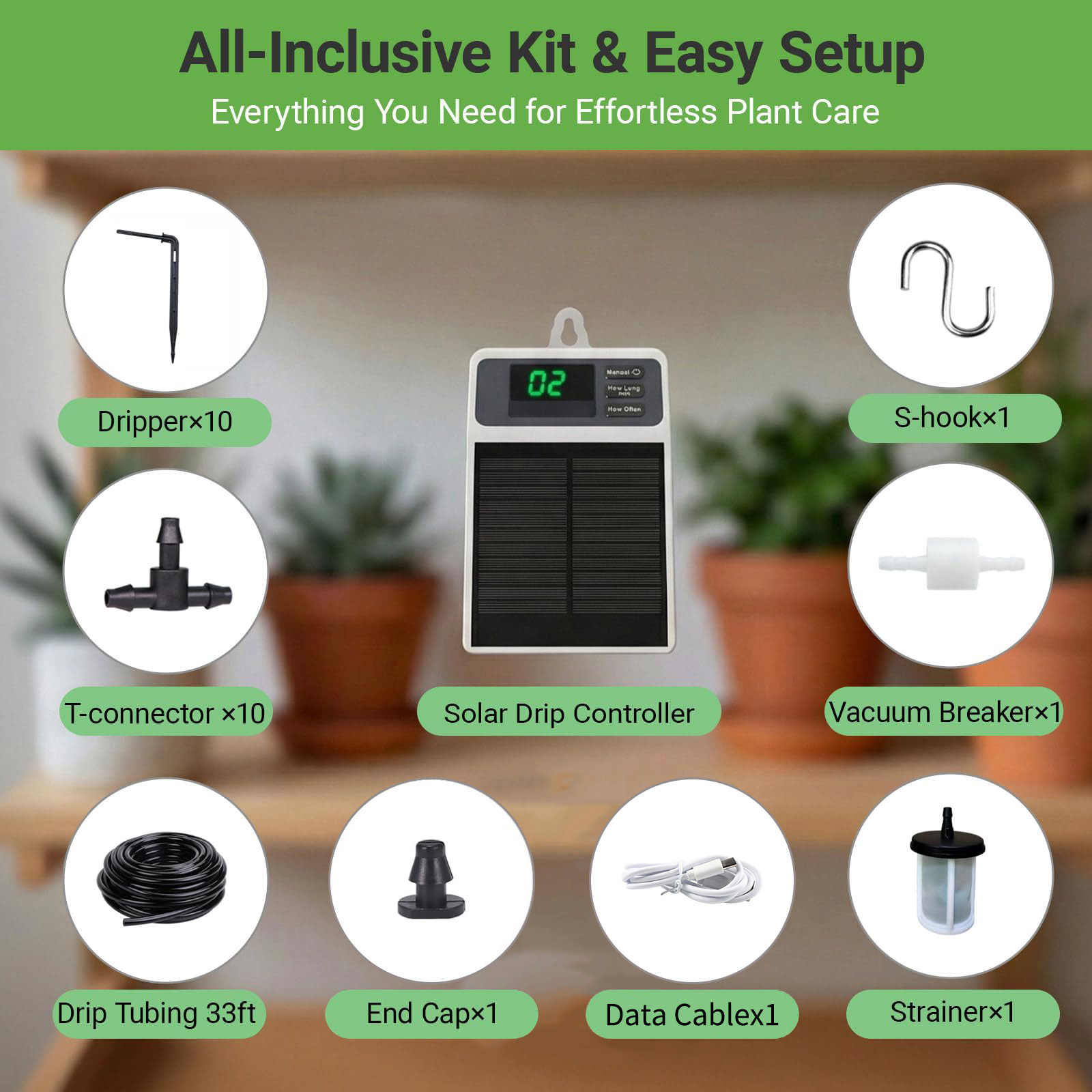 Sistema di irrigazione solare  - Smart Garden Sprinkler recensione e prezzo