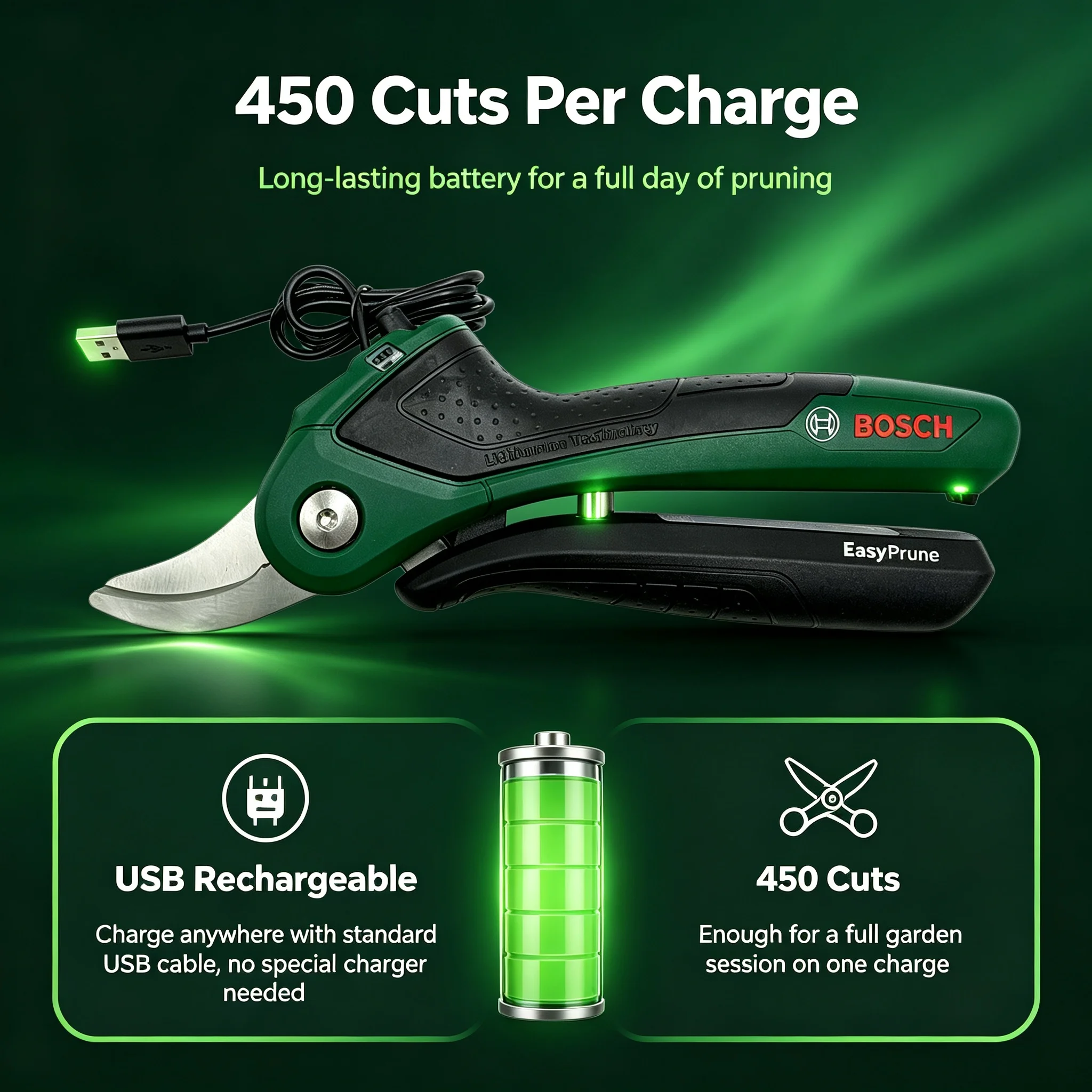 Forbici da Potatura Elettriche - Smart Garden Bosch recensione e prezzo