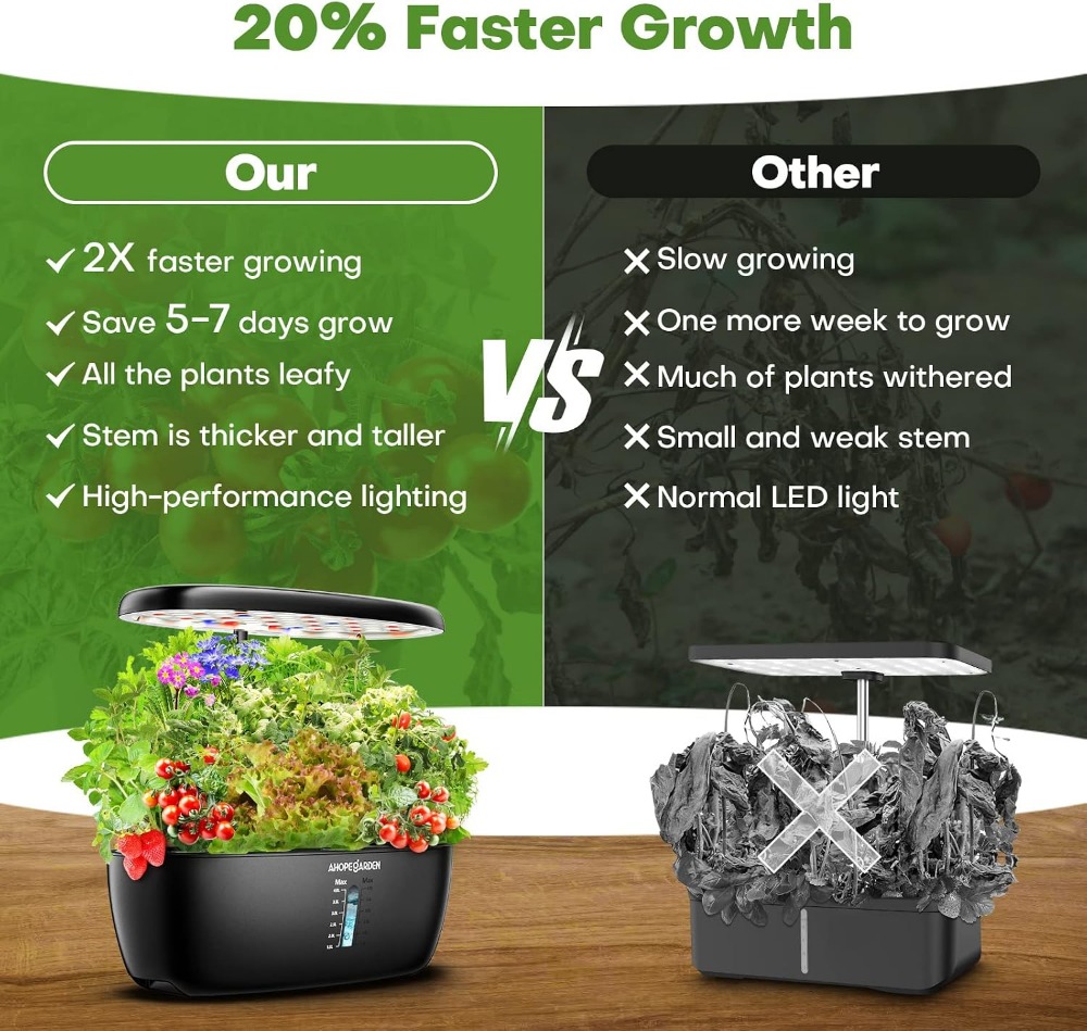 Giardino Idroponico a 12 Scomp - Hydroponic Grow Pod recensione e prezzo