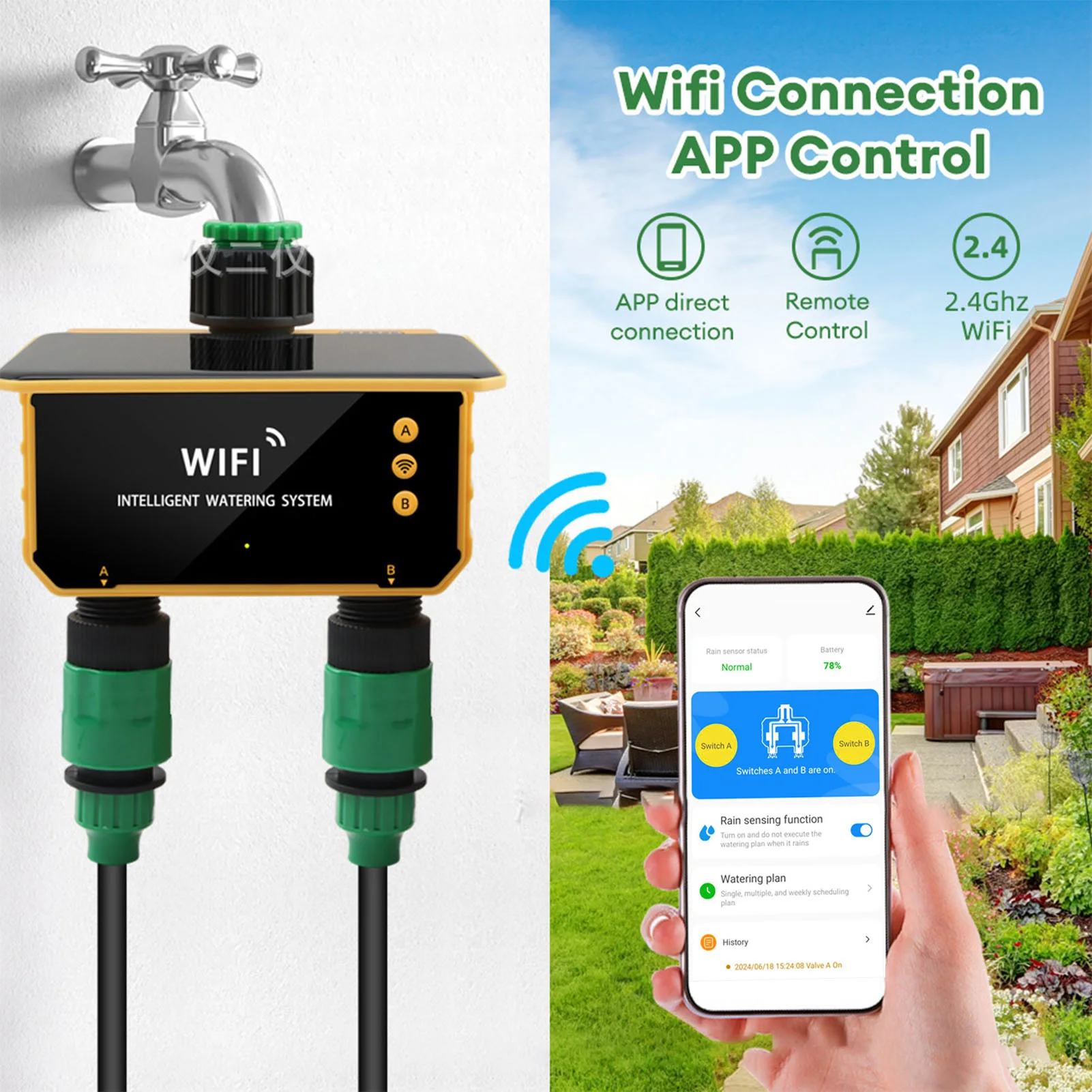 Timer Irrigazione Smart WiFi S - Smart Garden Sprinkler recensione e prezzo